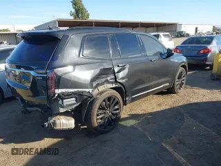2020 Cadillac XT6 AWD Sport with VIN 1GYKPGRS1LZ170931, listed as a IAAI auction lot 40656458 with 80,168 mi miles and . Bid and sale history available at DreamBid. Image 4.