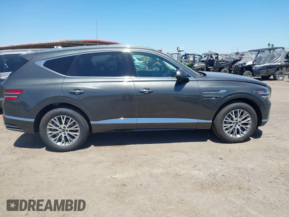 2025 Genesis GV80 Standard with VIN KMUHFESB6SU273191, listed as a IAAI auction lot 42121747 with 1,815 mi miles and . Bid and sale history available at DreamBid. Image 13.