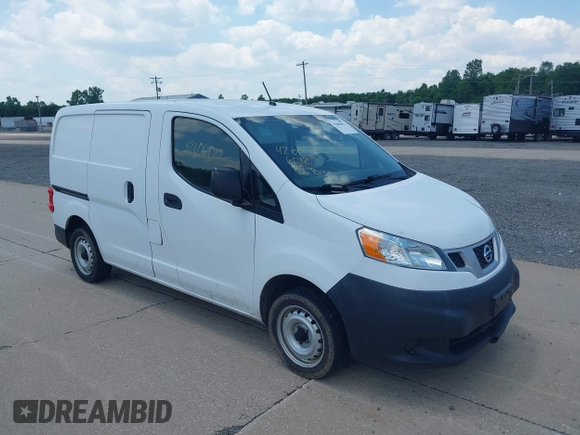 2017 Nissan NV200 S with VIN 3N6CM0KN1HK703330, listed as a IAAI auction lot 42606012 with 215,685 mi miles and . Bid and sale history available at DreamBid. Image 1.