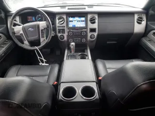 2017 Ford Expedition EL Limited with VIN 1FMJK2ATXHEA09088, listed as a Copart auction lot 87645165 with 61,184 mi miles and Salvage Title. Bid and sale history available at carsss.com. Image 8.