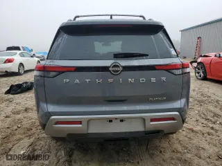 2024 Nissan Pathfinder Platinum with VIN 5N1DR3DH6RC259379, listed as a Copart auction lot 43399045 with 19,750 mi miles and Salvage Title. Bid and sale history available at carsss.com. Image 6.