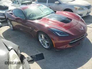 2019 Chevrolet Corvette 2LT with VIN 1G1YD2D78K5101540, listed as a Copart auction lot 74342804 with 0 mi miles and Salvage Title. Bid and sale history available at carsss.com. Image 4.
