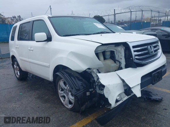 2013 Honda Pilot EX-L with VIN 5FNYF3H7XDB008683, listed as a IAAI auction lot 41749108 with 88,542 mi miles and . Bid and sale history available at DreamBid. Image 1.
