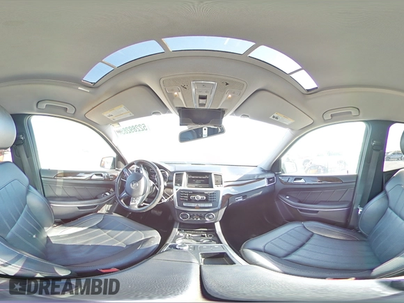 2014 Mercedes-Benz GL 450 with VIN 4JGDF7CE5EA385813, listed as a Copart auction lot 59361785 with 121,131 mi miles and Salvage title. Bid and sale history available at DreamBid. Image 15.