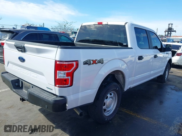 2020 Ford F-150 XL with VIN 1FTEW1E41LKE12636, listed as a IAAI auction lot 41725868 with 137,584 mi miles and . Bid and sale history available at DreamBid. Image 4.
