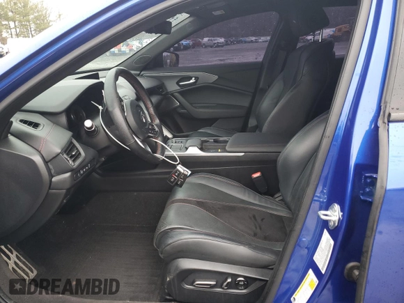 2023 Acura TLX Type S w/Performance Tire with VIN 19UUB7F99PA001485, listed as a Copart auction lot 43048695 with 31,953 mi miles and Salvage Title. Bid and sale history available at carsss.com. Image 7.