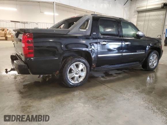 2010 Chevrolet Avalanche LTZ with VIN 3GNVKGE05AG222023, listed as a Copart auction lot 73766424 with 146,595 mi miles and Clean Title. Bid and sale history available at carsss.com. Image 3.