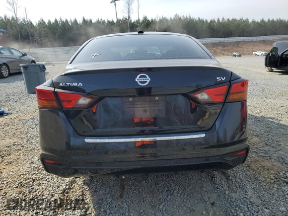 2021 Nissan Altima 2.5 SV with VIN 1N4BL4DV1MN330418, listed as a Copart auction lot 48882385 with 122,568 mi miles and Salvage Title. Bid and sale history available at carsss.com. Image 6.