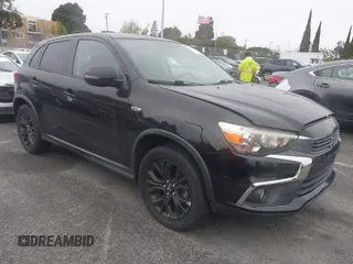 2017 Mitsubishi Outlander Sport ES 2.0 with VIN JA4AP3AU5HZ036092, listed as a IAAI auction lot 41725417 with 75,192 mi miles. Bid and sale history available at carsss.com. Image 1.