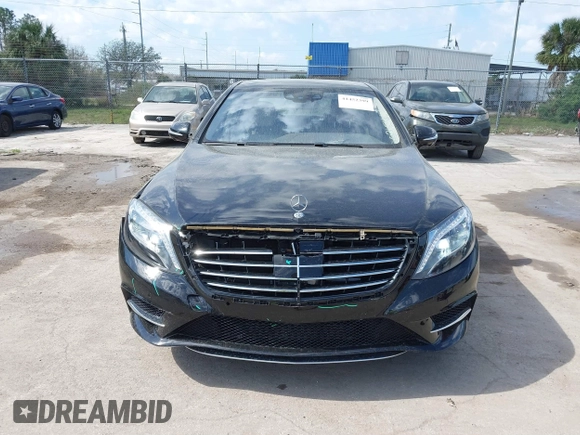 2015 Mercedes-Benz S-Class S 550 with VIN WDDUG8CB7FA091561, listed as a IAAI auction lot 41452399 with 60,530 mi miles. Bid and sale history available at carsss.com. Image 12.