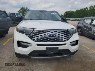 2020 Ford Explorer Platinum z VIN 1FM5K8HC4LGA06047, wystawiony jako Copart lot #58777285 z przebiegiem Nie podano mil oraz Szkoda całkowita • Salvage title. Historia ofert i sprzedaży dostępna na DreamBid. Obrazek 5.