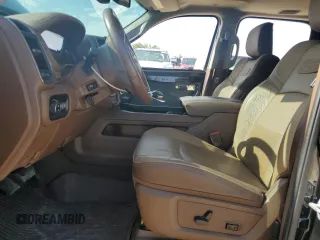 2024 Ram 2500 Longhorn with VIN 3C6UR5PLXRG187056, listed as a Copart auction lot 55500255 with 29,198 mi miles and Salvage title. Bid and sale history available at DreamBid. Image 7.