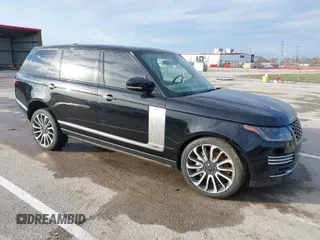2020 Land Rover Range Rover Autobiography with VIN SALGV5SE2LA599707, listed as a IAAI auction lot 40878526 with 1 mi miles. Bid and sale history available at carsss.com. Image 1.