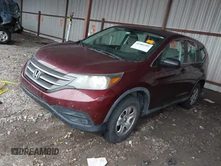 2014 Honda CR-V LX with VIN 5J6RM3H30EL004478, listed as a IAAI auction lot 41405582 with 213,933 mi miles. Bid and sale history available at carsss.com. Image 2.