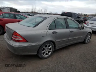 2005 Mercedes-Benz C 240 with VIN WDBRF81J75F611609, listed as a Copart auction lot 87253094 with 242,416 mi miles and Clean Title. Bid and sale history available at DreamBid. Image 3.