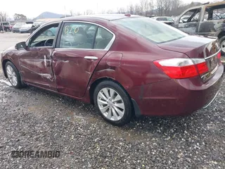2013 Honda Accord Sdn EX-L with VIN 1HGCR2F87DA079776, listed as a IAAI auction lot 41666417 with 73,149 mi miles. Bid and sale history available at carsss.com. Image 3.