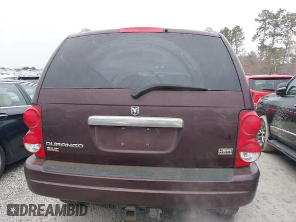 2005 Dodge Durango SLT with VIN 1D4HB48D25F576739, listed as a IAAI auction lot 41625445 with 316,365 mi miles and . Bid and sale history available at DreamBid. Image 16.