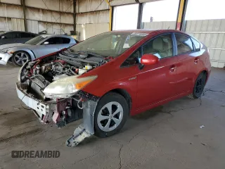 2012 Toyota Prius One with VIN JTDKN3DU6C5497894, listed as a Copart auction lot 52216655 with 202,664 mi miles and Clean Title. Bid and sale history available at carsss.com. Image 1.