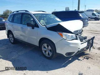 2016 Subaru Forester 2.5i with VIN JF2SJABC6GH541411, listed as a IAAI auction lot 41468906 with 213,079 mi miles. Bid and sale history available at carsss.com. Image 1.