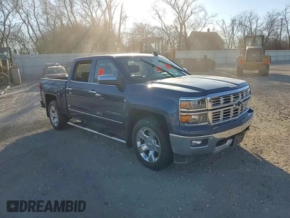 2015 Chevrolet Silverado 1500 LTZ with VIN 3GCUKSEC4FG372505, listed as a Copart auction lot 82421254 with Not Provided miles and Clean Title. Bid and sale history available at carsss.com. Image 14.