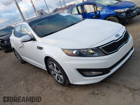 2012 Kia Optima SX with VIN 5XXGR4A68CG014326, listed as a IAAI auction lot 41215375 with 145,172 mi miles and . Bid and sale history available at carsss.com. Image 1.