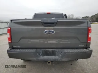 2019 Ford F-150 XL with VIN 1FTEX1CP9KKC18168, listed as a Copart auction lot 43907045 with 28,450 mi miles and Salvage title. Bid and sale history available at DreamBid. Image 6.