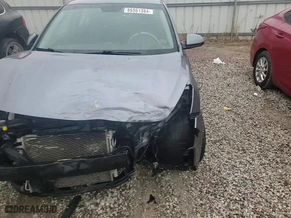 2019 Kia Rio S with VIN 3KPA24AB6KE196882, listed as a Copart auction lot 86561384 with 129,452 mi miles and Salvage Title. Bid and sale history available at carsss.com. Image 10.