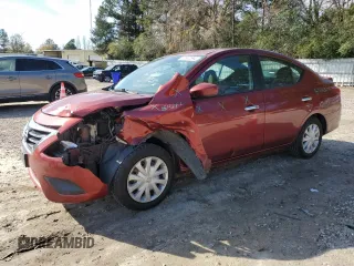 2017 Nissan Versa S z VIN 3N1CN7AP0HL802343, wystawiony jako Copart lot #81602594 z przebiegiem 210 193 mil mil oraz Szkoda całkowita • Salvage title. Historia ofert i sprzedaży dostępna na DreamBid. Obrazek 1.