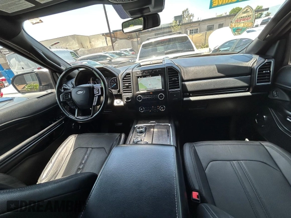 2018 Ford Expedition Max Limited z VIN 1FMJK2AT7JEA53104, wystawiony jako Copart lot #58415185 z przebiegiem 110 508 mil mil oraz Czysty tytuł • Clean title. Historia ofert i sprzedaży dostępna na DreamBid. Obrazek 9.