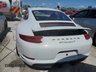 2019 Porsche 911 Carrera with VIN WP0AA2A96KS104011, listed as a Copart auction lot 76576224 with 3,807 mi miles and Non Repairable. Bid and sale history available at DreamBid. Image 6.