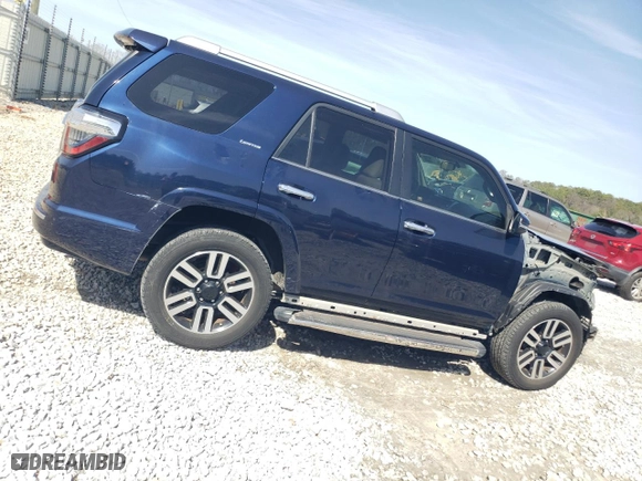 2015 Toyota 4Runner Limited with VIN JTEBU5JRXF5233706, listed as a Copart auction lot 47725235 with 53,996 mi miles and Salvage Title. Bid and sale history available at carsss.com. Image 3.