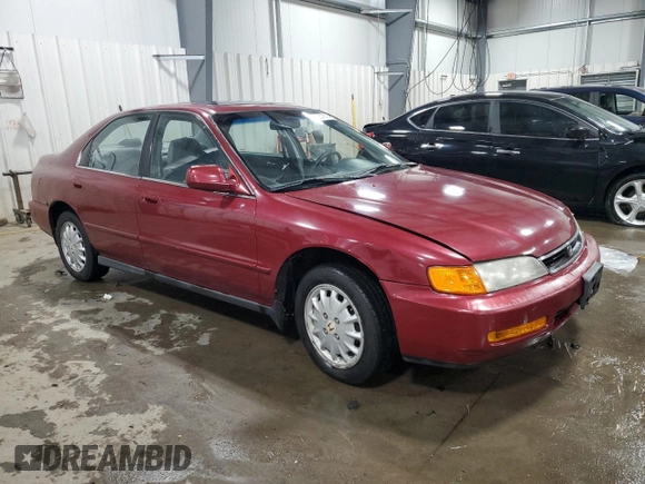 1996 Honda Accord EX with VIN 1HGCD5651TA110900, listed as a Copart auction lot 83578784 with 186,076 mi miles and Salvage Title. Bid and sale history available at DreamBid. Image 4.