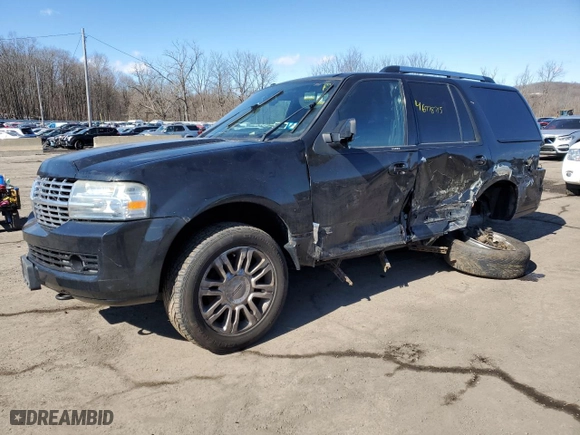2007 Lincoln Navigator with VIN 5LMFU28537LJ07720, listed as a Copart auction lot 46778715 with 167,193 mi miles and Salvage Title. Bid and sale history available at carsss.com. Image 1.