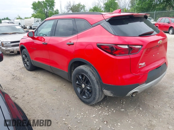 2020 Chevrolet Blazer LT with VIN 3GNKBCR45LS662204, listed as a IAAI auction lot 42458323 with 83,502 mi miles and . Bid and sale history available at DreamBid. Image 3.