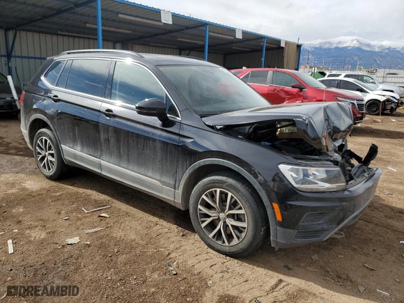 2018 Volkswagen Tiguan SEL with VIN 3VV3B7AX3JM207073, listed as a Copart auction lot 45223345 with 91,372 mi miles and Salvage Title. Bid and sale history available at carsss.com. Image 4.