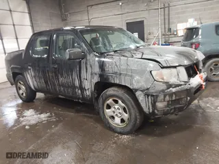 2009 Honda Ridgeline RT with VIN 5FPYK16289B101207, listed as a IAAI auction lot 41277609 with 101,022 mi miles. Bid and sale history available at carsss.com. Image 1.