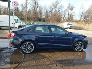2018 Audi A3 Sedan Premium with VIN WAUAUGFFXJ1022965, listed as a IAAI auction lot 41533808 with 62,212 mi miles. Bid and sale history available at carsss.com. Image 13.