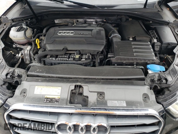 2015 Audi A3 1.8T Premium Plus with VIN WAUCCGFF8F1004886, listed as a Copart auction lot 54758063 with 89,249 mi miles. Bid and sale history available at carsss.com. Image 12.