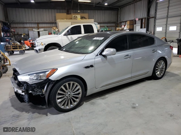 2015 Kia K900 Luxury with VIN KNALW4D41F6021149, listed as a Copart auction lot 73478984 with 114,337 mi miles and Salvage Title. Bid and sale history available at carsss.com. Image 1.