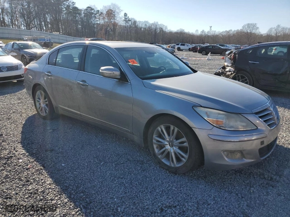 2010 Hyundai Genesis with VIN KMHGC4DF4AU108302, listed as a Copart auction lot 46024435 with 128,244 mi miles and Clean Title. Bid and sale history available at carsss.com. Image 4.
