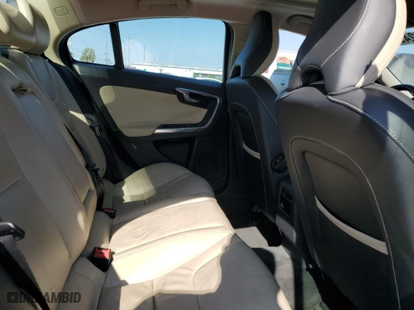 2013 Volvo S60 T5 Premier with VIN YV1612FS7D2179847, listed as a Copart auction lot 53124995 with 109,103 mi miles and Salvage Title. Bid and sale history available at carsss.com. Image 10.