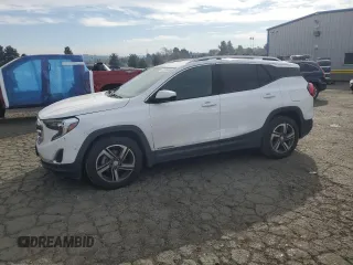 2019 GMC Terrain SLT with VIN 3GKALVEV9KL237075, listed as a Copart auction lot 42240435 with 93,943 mi miles and Salvage Title. Bid and sale history available at carsss.com. Image 1.