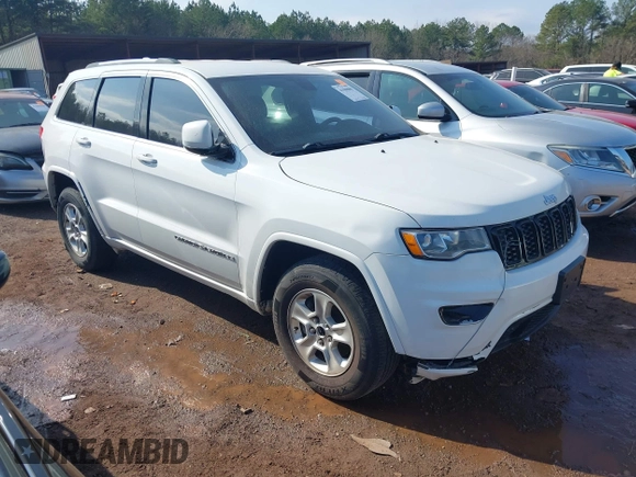 2017 Jeep Grand Cherokee Laredo with VIN 1C4RJEAG7HC637684, listed as a IAAI auction lot 41508008 with 155,471 mi miles. Bid and sale history available at carsss.com. Image 1.