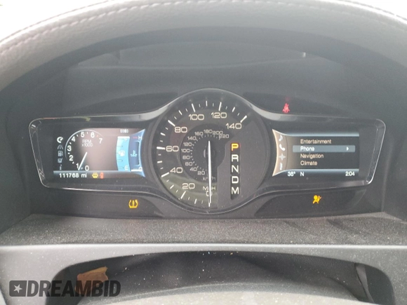 2012 Lincoln MKX with VIN 2LMDJ8JK5CBL12279, listed as a Copart auction lot 44218985 with 111,768 mi miles and Salvage Title. Bid and sale history available at DreamBid. Image 9.