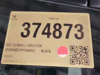 2023 Subaru Forester Premium z VIN JF2SKAEC6PH468002, wystawiony jako IAAI lot #42547222 z przebiegiem 73 121 mil mil oraz . Historia ofert i sprzedaży dostępna na DreamBid. Obrazek 34.