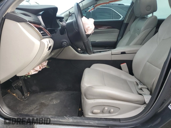 2014 Cadillac CTS Luxury RWD with VIN 1G6AR5SX1E0166474, listed as a Copart auction lot 49721625 with 112,390 mi miles and Salvage Title. Bid and sale history available at carsss.com. Image 7.