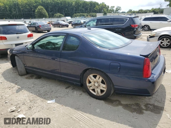 2007 Chevrolet Monte Carlo LT with VIN 2G1WK15KX79314140, listed as a Copart auction lot 69144854 with 147,326 mi miles and Clean Title. Bid and sale history available at carsss.com. Image 2.