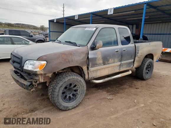 2006 Toyota Tundra SR5 with VIN 5TBRU34156S484746, listed as a Copart auction lot 53384365 with 217,109 mi miles and Salvage Title. Bid and sale history available at carsss.com. Image 1.