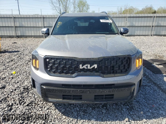 2024 Kia Telluride EX X-Line with VIN 5XYP3DGC2RG442654, listed as a Copart auction lot 51484725 with 13,079 mi miles and Salvage title. Bid and sale history available at DreamBid. Image 5.