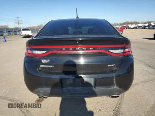 2015 Dodge Dart GT with VIN 1C3CDFEB4FD421675, listed as a Copart auction lot 47302035 with 111,212 mi miles and Salvage Title. Bid and sale history available at DreamBid. Image 6.